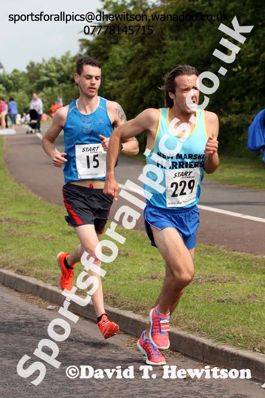 Newton Aycliffe 10k Road Race, County Durham. Photo: David T. Hewitson/Sports for All Pics